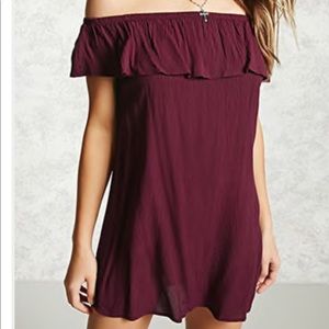 Ambiance - Women's "off-the-shoulder" Dress